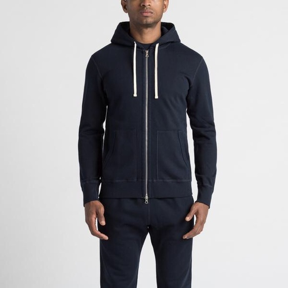 reigning champ zip up hoodie